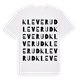 Kleverud ordlek t-shirt