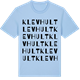 Blue Soul t-shirt med Klevhult ordlek t-shirt