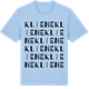 Blue Soul t-shirt med Kliene ordlek t-shirt