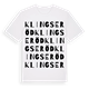 Klingseröd ordlek t-shirt