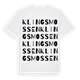 Klingsmossen ordlek t-shirt