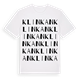 Klinkan ordlek t-shirt