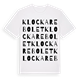 Klockarebolet ordlek t-shirt
