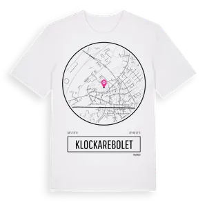 Klockarebolet t-shirt – ekologisk bomull t-shirt från Pinshirt