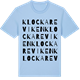 Blue Soul t-shirt med Klockareviken ordlek t-shirt