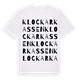 Klockarkassen ordlek t-shirt