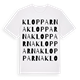 Klopparna ordlek t-shirt