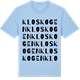 Blue Soul t-shirt med Kloskogen ordlek t-shirt