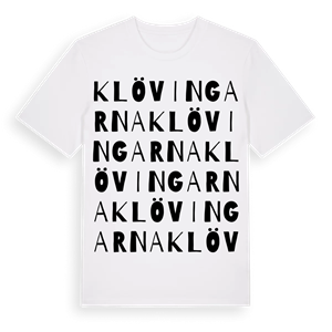 Klövingarna ordlek t-shirt – ekologisk bomull t-shirt från Pinshirt