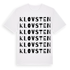 Klovsten ordlek t-shirt – ekologisk bomull t-shirt från Pinshirt