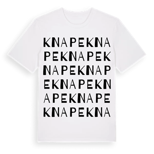 Knape ordlek t-shirt – ekologisk bomull t-shirt från Pinshirt