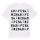 Knapeskären ordlek t-shirt