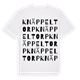 Knäppeltorp ordlek t-shirt