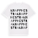 Knapphestra ordlek t-shirt
