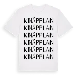 Knäpplan ordlek t-shirt – ekologisk bomull t-shirt från Pinshirt