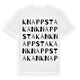 Knappstakan ordlek t-shirt