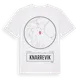 White t-shirt med Knarrevik t-shirt