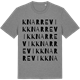 Mid Heather Gray t-shirt med Knarrevik ordlek t-shirt