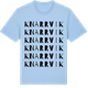 Blue Soul t-shirt med Knarrvik ordlek t-shirt