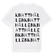 Knatthällen ordlek t-shirt