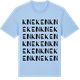 Blue Soul t-shirt med Kneken ordlek t-shirt