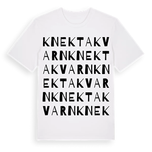 Knektakvarn ordlek t-shirt – ekologisk bomull t-shirt från Pinshirt
