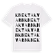 Knektakvarn ordlek t-shirt