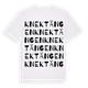 Knektängen ordlek t-shirt