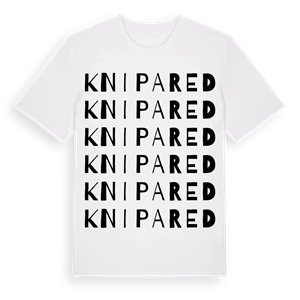 Knipared ordlek t-shirt – ekologisk bomull t-shirt från Pinshirt