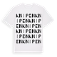 Knipen ordlek t-shirt