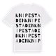 Knipestaden ordlek t-shirt