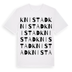 Knistad ordlek t-shirt – ekologisk bomull t-shirt från Pinshirt