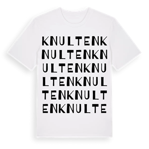 Knulten ordlek t-shirt – ekologisk bomull t-shirt från Pinshirt