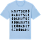Blue Soul t-shirt med Knutseröd ordlek t-shirt