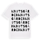 Knutsgården ordlek t-shirt