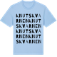 Blue Soul t-shirt med Knutskvarnen ordlek t-shirt