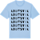 Blue Soul t-shirt med Knutsvik ordlek t-shirt