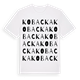 Kobacka ordlek t-shirt