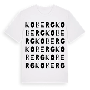 Koberg ordlek t-shirt – ekologisk bomull t-shirt från Pinshirt