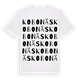 Kobonäs ordlek t-shirt