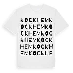 Kockhem ordlek t-shirt – ekologisk bomull t-shirt från Pinshirt