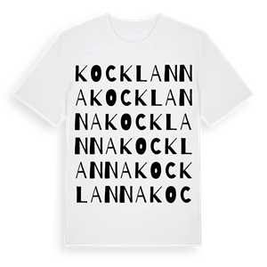 Kocklanna ordlek t-shirt – ekologisk bomull t-shirt från Pinshirt