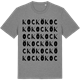 Mid Heather Gray t-shirt med Kockö ordlek t-shirt