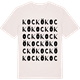 Vintage White t-shirt med Kockö ordlek t-shirt