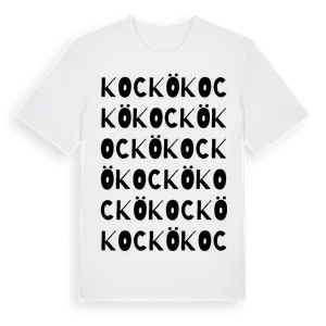 Kockö ordlek t-shirt – ekologisk bomull t-shirt från Pinshirt