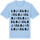 Blue Soul t-shirt med Kojan ordlek t-shirt