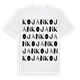 Kojan ordlek t-shirt
