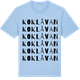 Blue Soul t-shirt med Koklåvan ordlek t-shirt