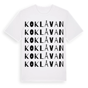 Koklåvan ordlek t-shirt – ekologisk bomull t-shirt från Pinshirt