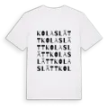 Kolaslätt ordlek t-shirt